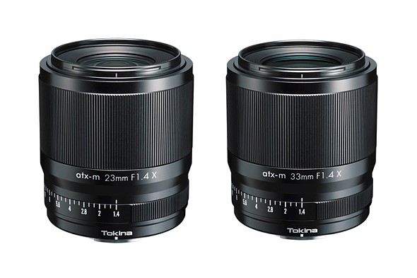 Tokina, Fujifilm X-mount için 23mm ve 33mm F1.4 atx-m serisi yeni lensler! Mobil Foto