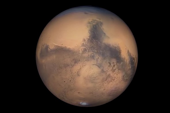 Video: Astrophotographer, Mars'ın çarpıcı küresel haritasını oluşturuyor! Fotoğraf Haber