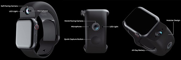 Wristcam, Apple Watch'unuza bir çift yeni kamera ekliyor! Fotoğraf Haber