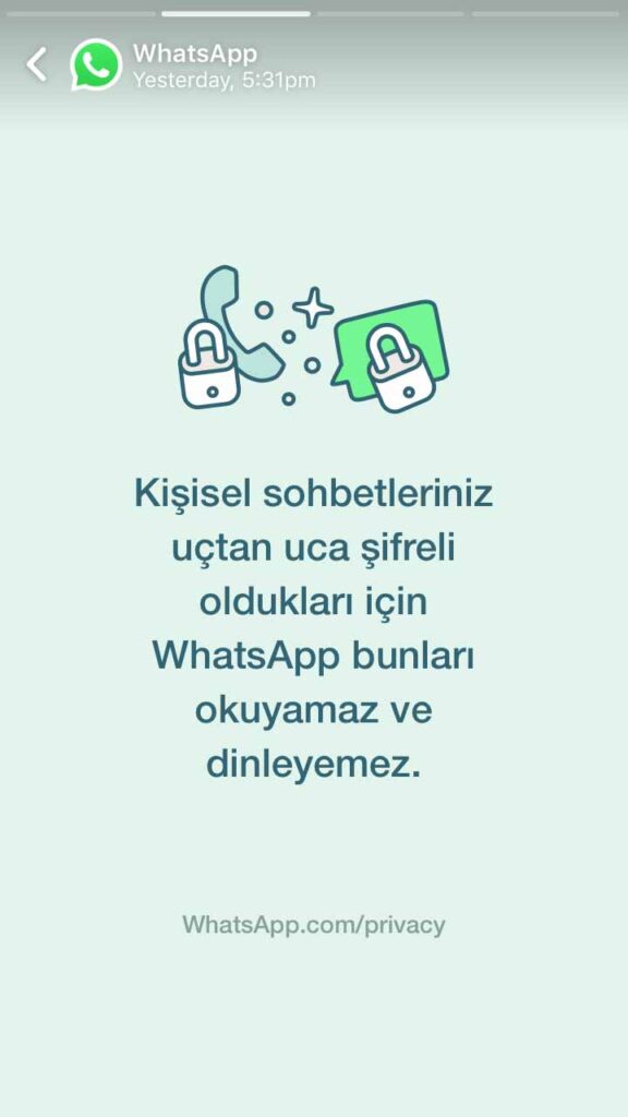 WhatsApp’tan Türkiye’deki kullanıcılarına özel bilgilendirme! Fotoğraf Haber