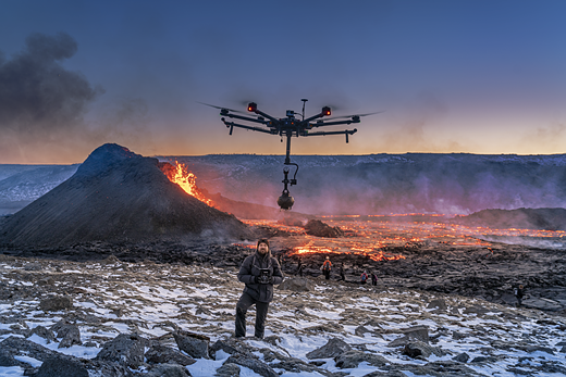 İnanılmaz video, İzlanda'daki Mt. Fagradalsfjall yanardağı! Mobil Foto