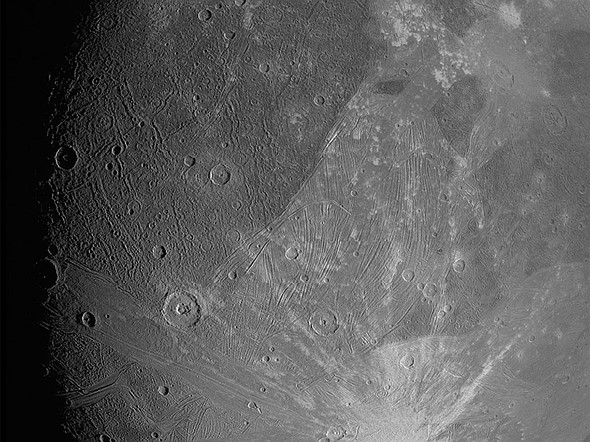 Jüpiter'in dev ayı Ganymede'in ilk fotoğrafları! Fotoğraf Haber