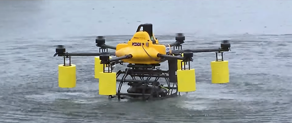 Hem havada hem de suda çalışan ilk drone! Fotoğraf Haberleri, Editör Seçimleri
