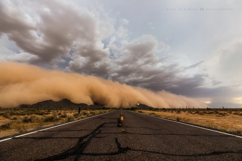 Timelapse, Arizona'da 10 Yıllık Haboob Toz Fırtınaları! Ondan bundan