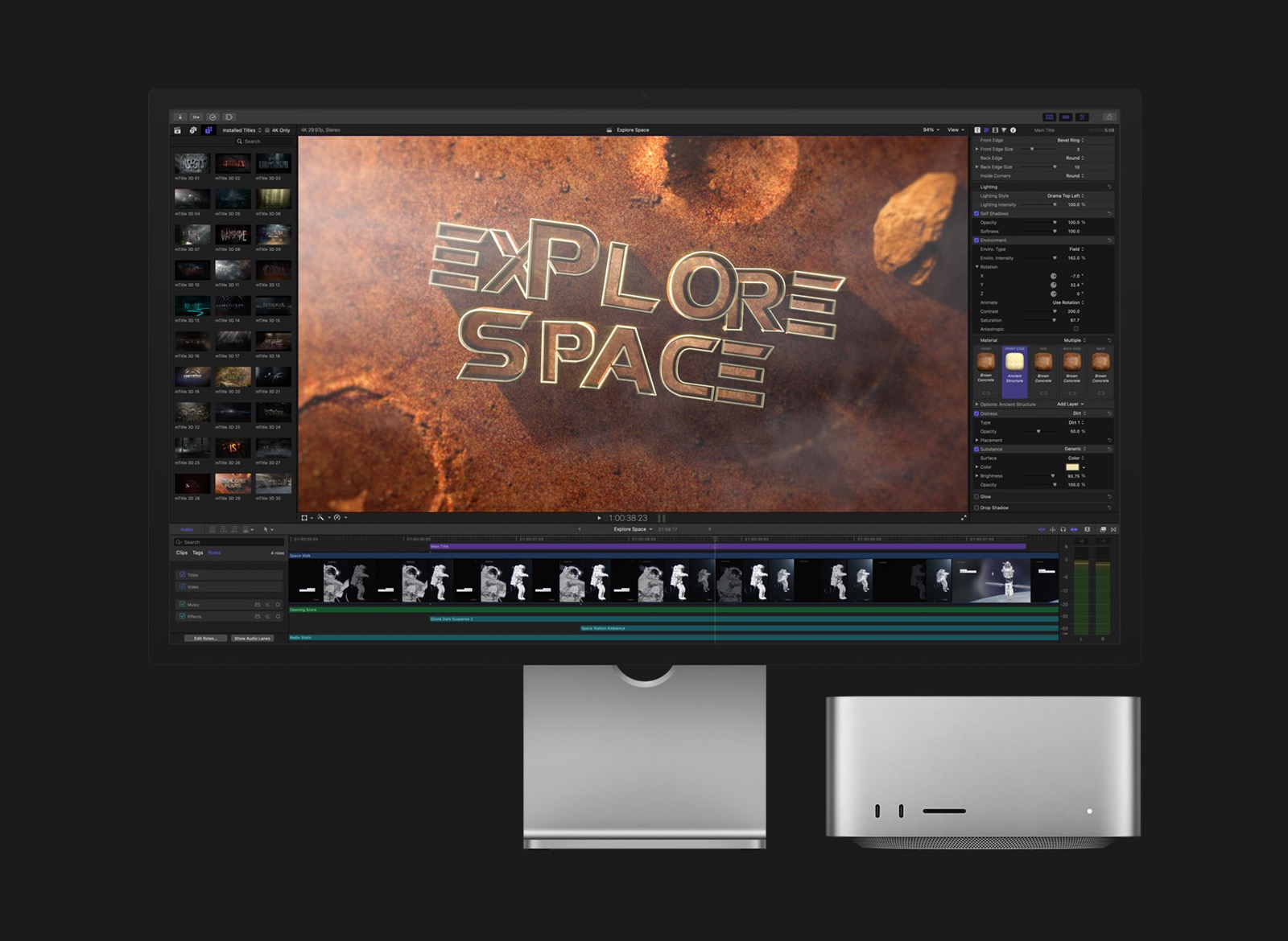 Apple, yeni Mac Studio masaüstü bilgisayarları için Final Cut Pro'yu güncelledi! Foto Video