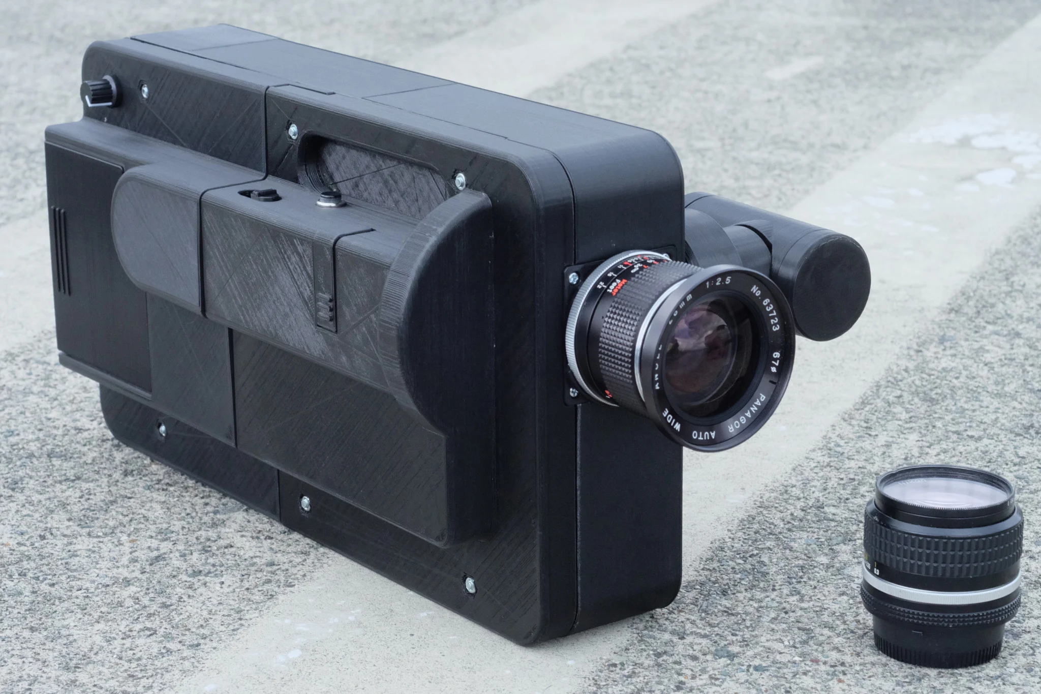 35mm film kamerası, 3D baskı ile! Foto Video