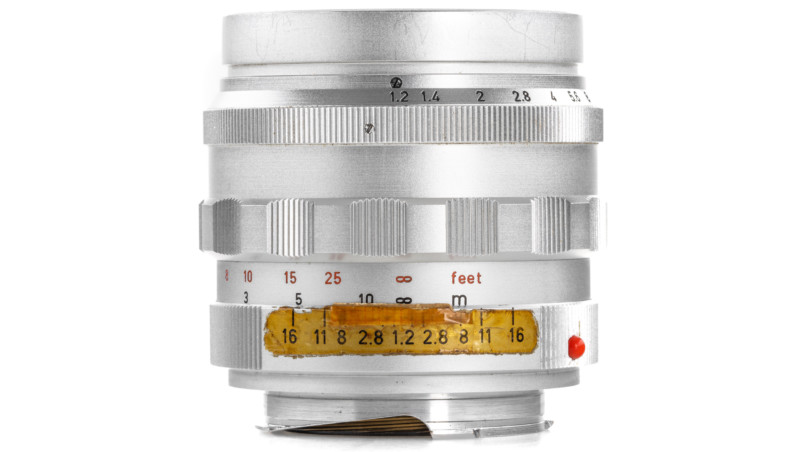 Prototip 1964 Leica Noctilux 50mm f/1.2'nin 500 Bin Dolara Satılması Bekleniyor! Fotoğraf Haber