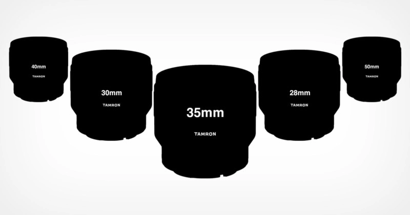 Tamron, Aynasız Kameralar için 5 adet f/1.4 Prime Lens Üzerinde Çalışıyor! TAMRON