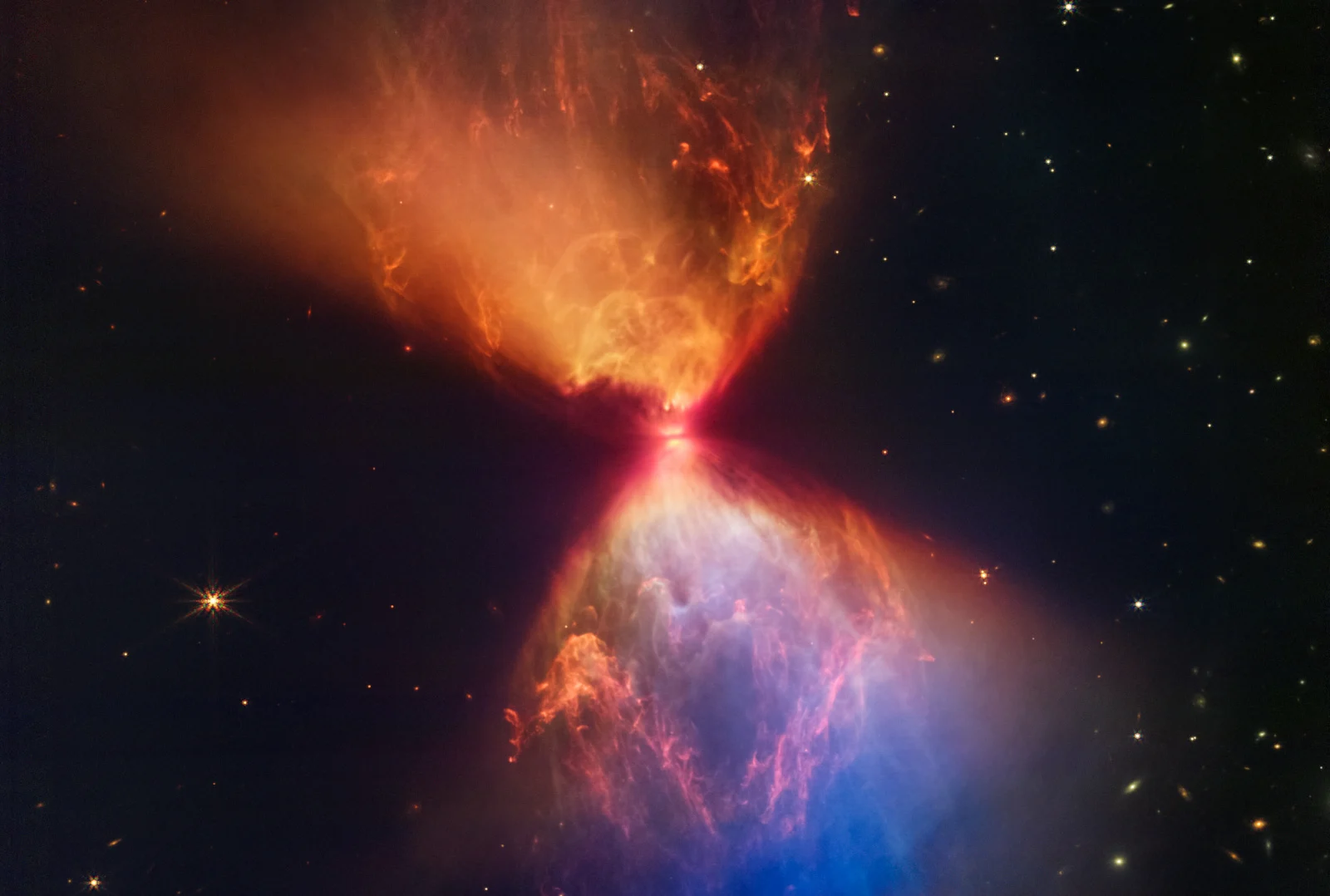 James Webb teleskobu genç bir protostarın gizli özelliklerini yakalıyor! Fotoğraf Haber