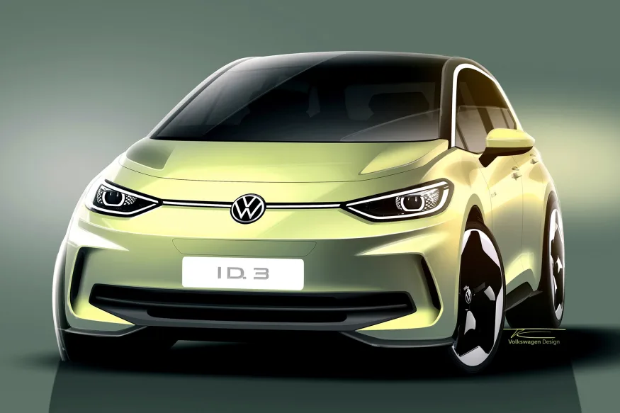 VW, tasarım ve teknoloji yükseltmeleriyle ikinci nesil ID.3 EV'yi tanıttı! Fotoğraf Haber