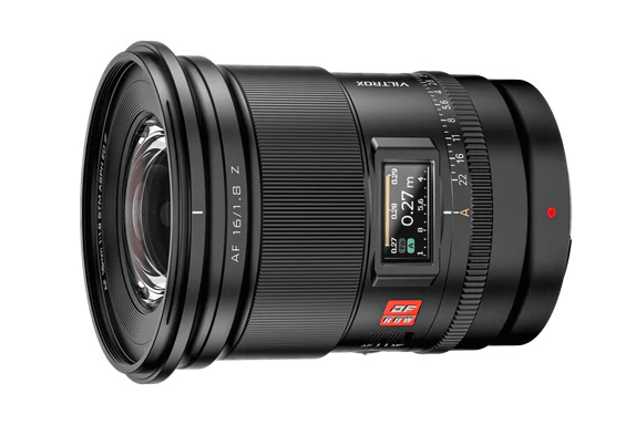 Viltrox, Z-mount için hızlı, ultra geniş bir lens olan AF 16mm F1.8 Z! Lens & Ekipmanlar