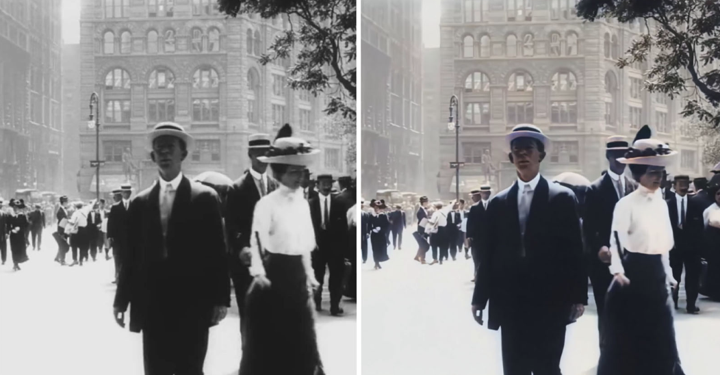 Video: Yapay Zeka ile 109 Yıllık New York Şehri Güncellemesi! Fotoğraf Haber